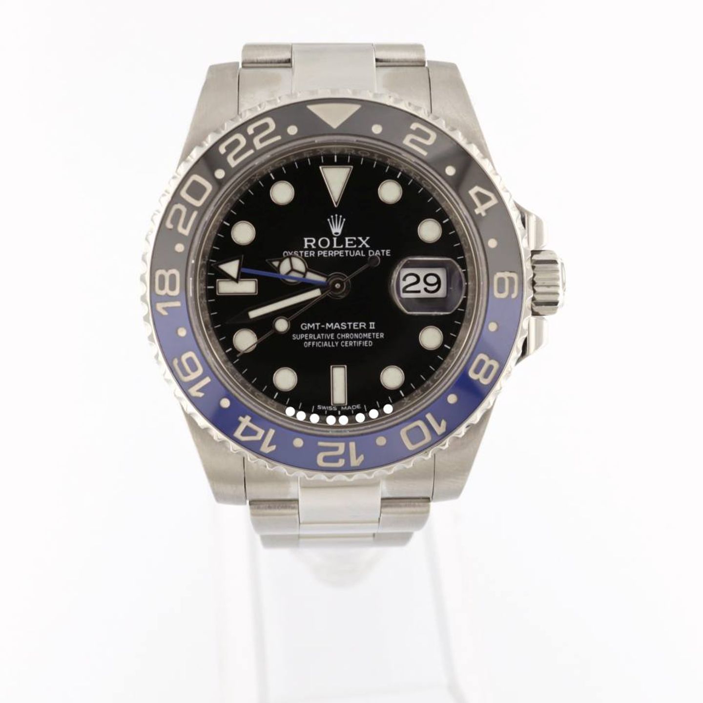 Rolex GMT-Master II 116710BLNR (2014) - Black dial 40 mm Steel case (1/7)