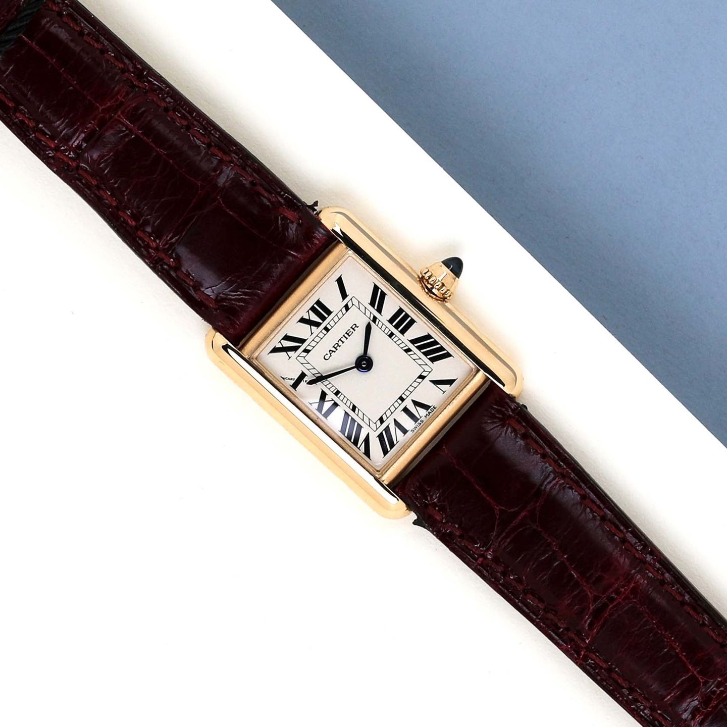 Cartier Tank Louis Cartier 2442 (2010) - 22mm Geelgoud (1/8)