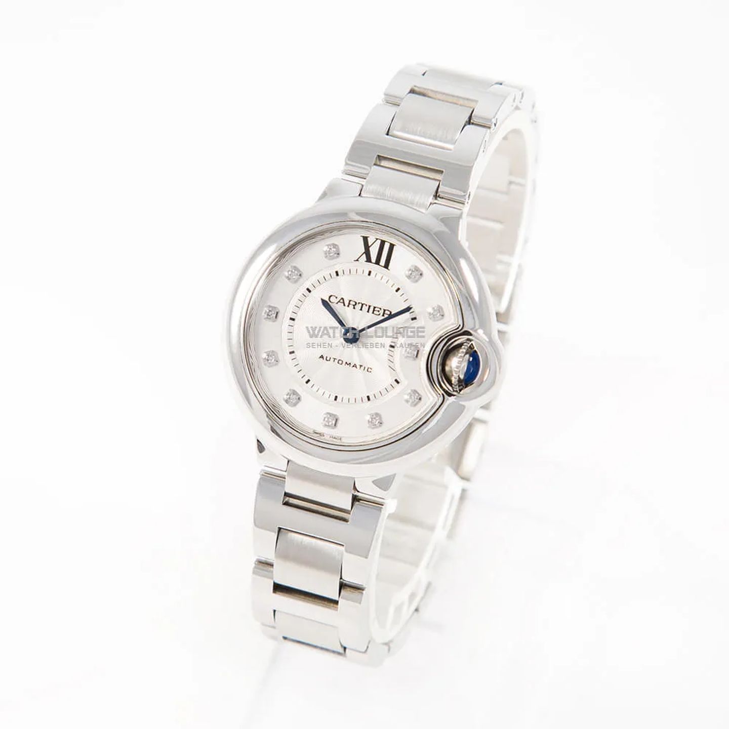 Cartier Ballon Bleu 33mm WE902074 (2022) - Zilver wijzerplaat 33mm Staal (5/8)