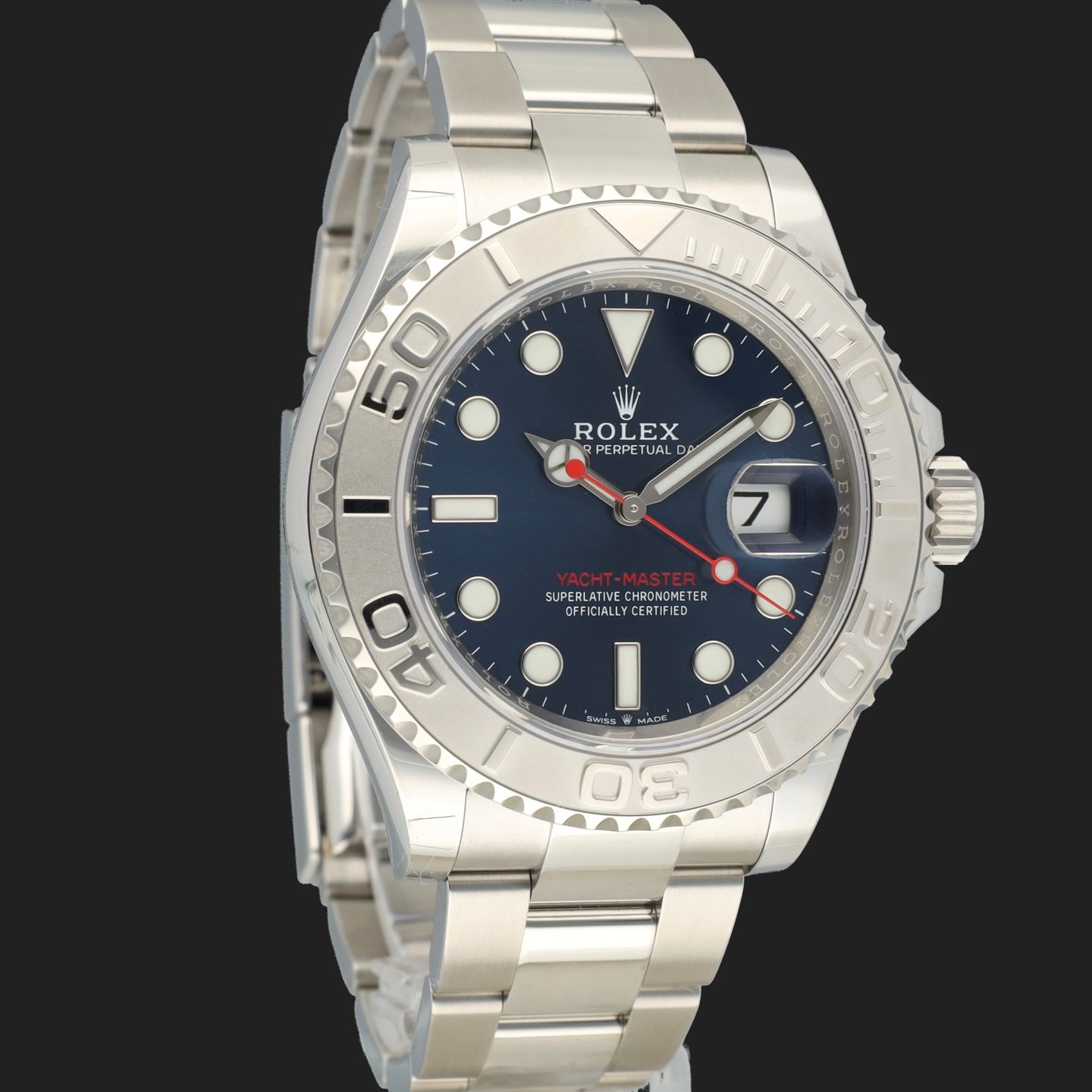 Rolex Yacht-Master 40 126622 (2022) - Blauw wijzerplaat 40mm Staal (4/8)