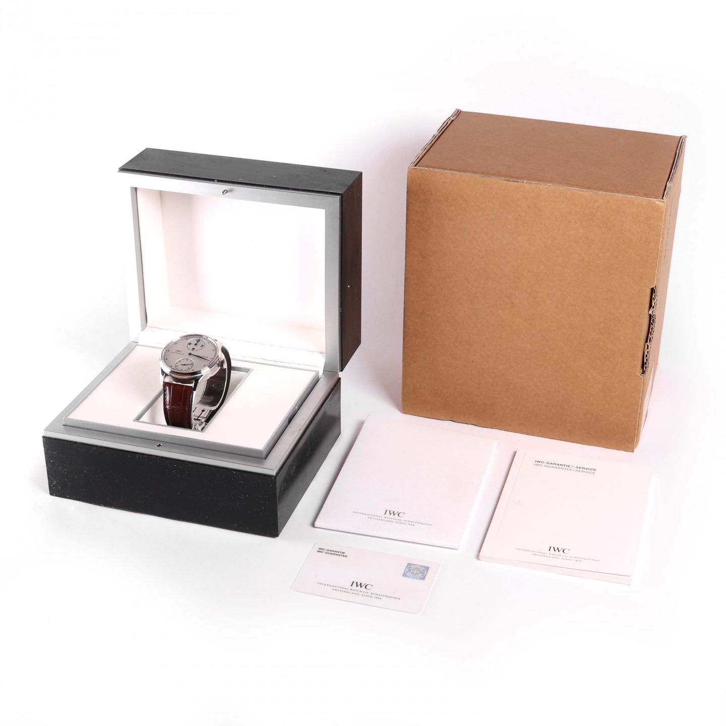 IWC Portuguese IW544401 (2010) - Zilver wijzerplaat 43mm Staal (6/6)
