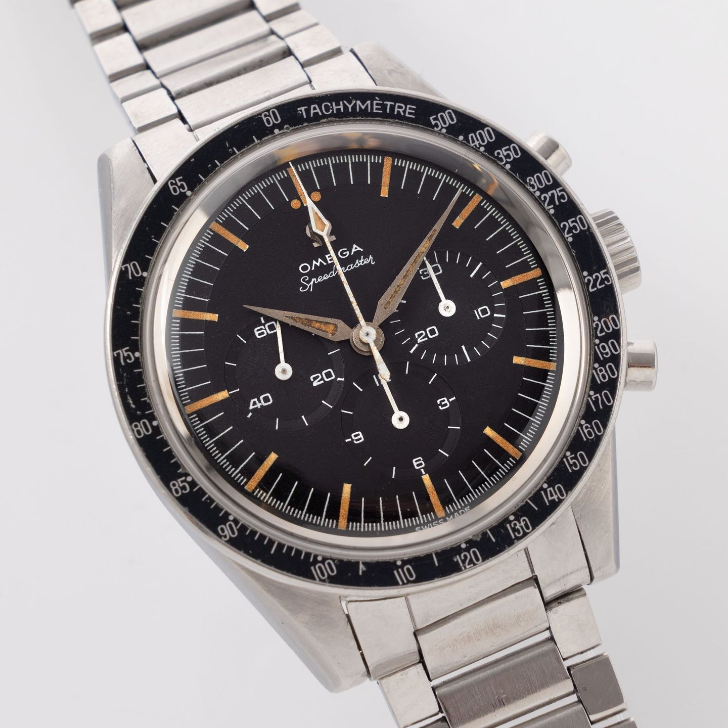 Omega Speedmaster 2998 (1961) - Black dial 39 mm Steel case (3/8)