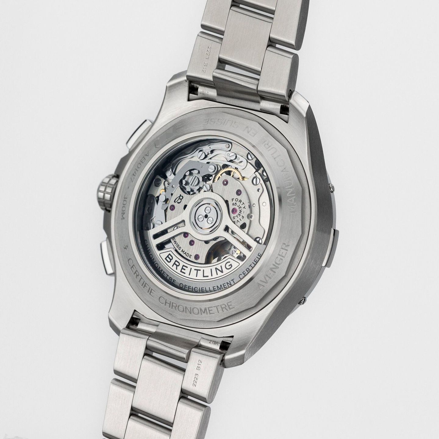 Breitling Avenger AB0147101C1A1 (2024) - Blauw wijzerplaat 44mm Staal (4/8)