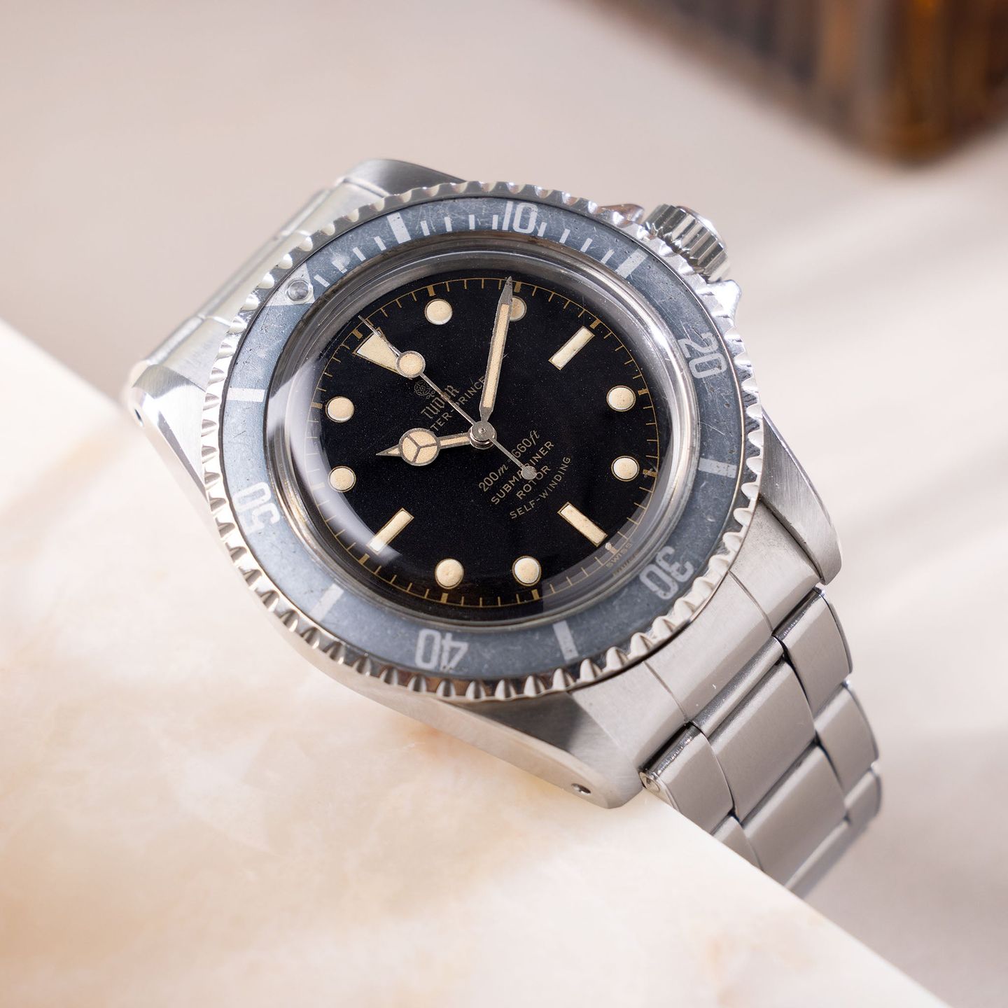 Tudor Submariner 7928 (1962) - 40 mm Steel case (1/8)