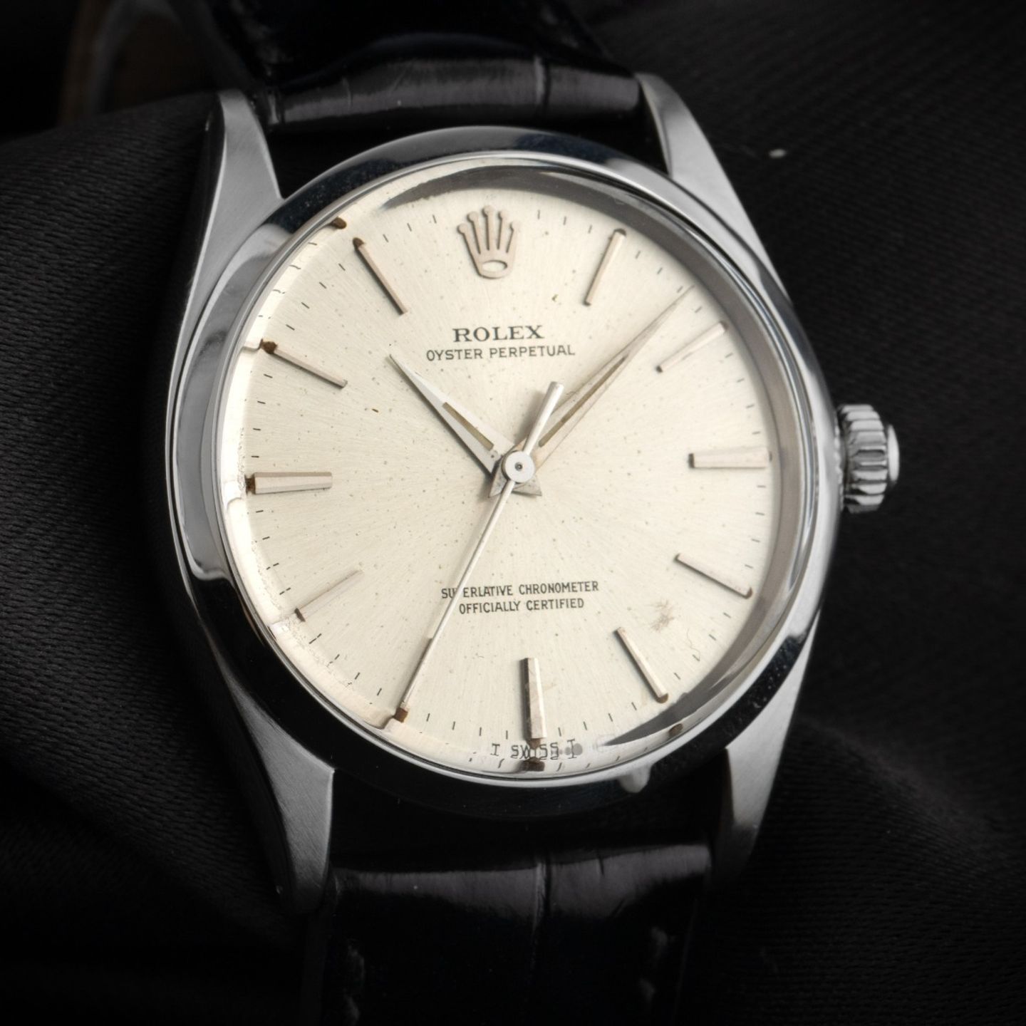 Rolex Oyster Perpetual 1002 (1966) - 34mm Staal (3/8)
