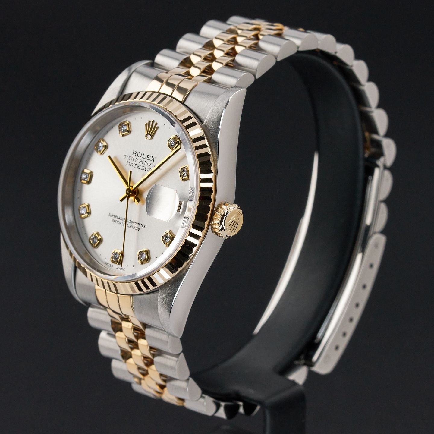 Rolex Datejust 36 16233 (1996) - 36mm Goud/Staal (4/8)