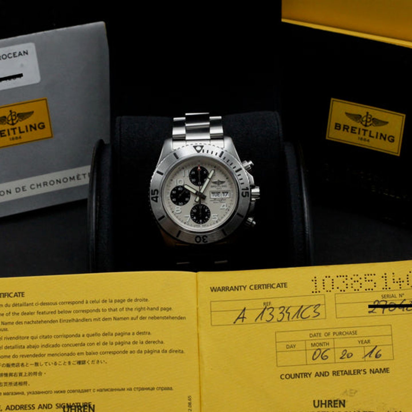 Breitling Superocean Chronograph II A13341 - (3/7)