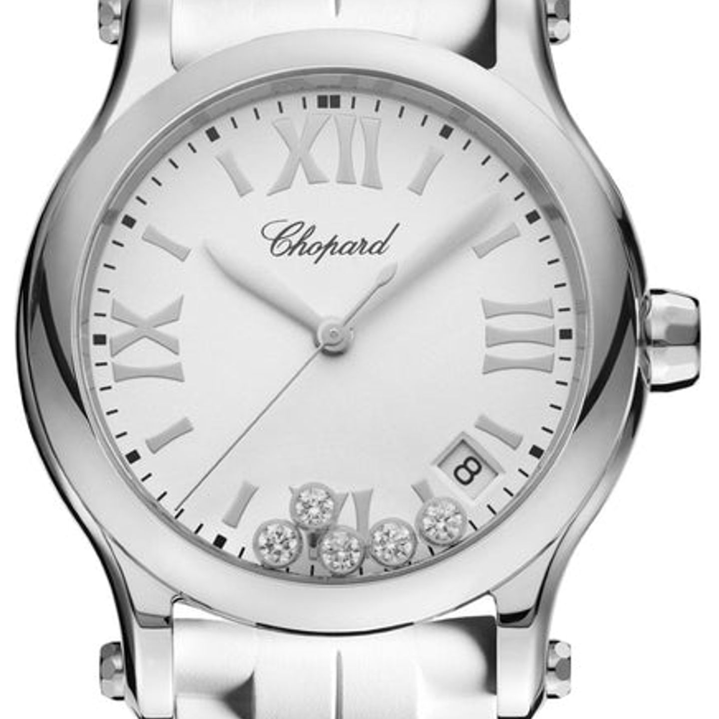 Chopard Happy Sport 278582-3001 (2026) - White dial 36 mm Steel case (1/1)