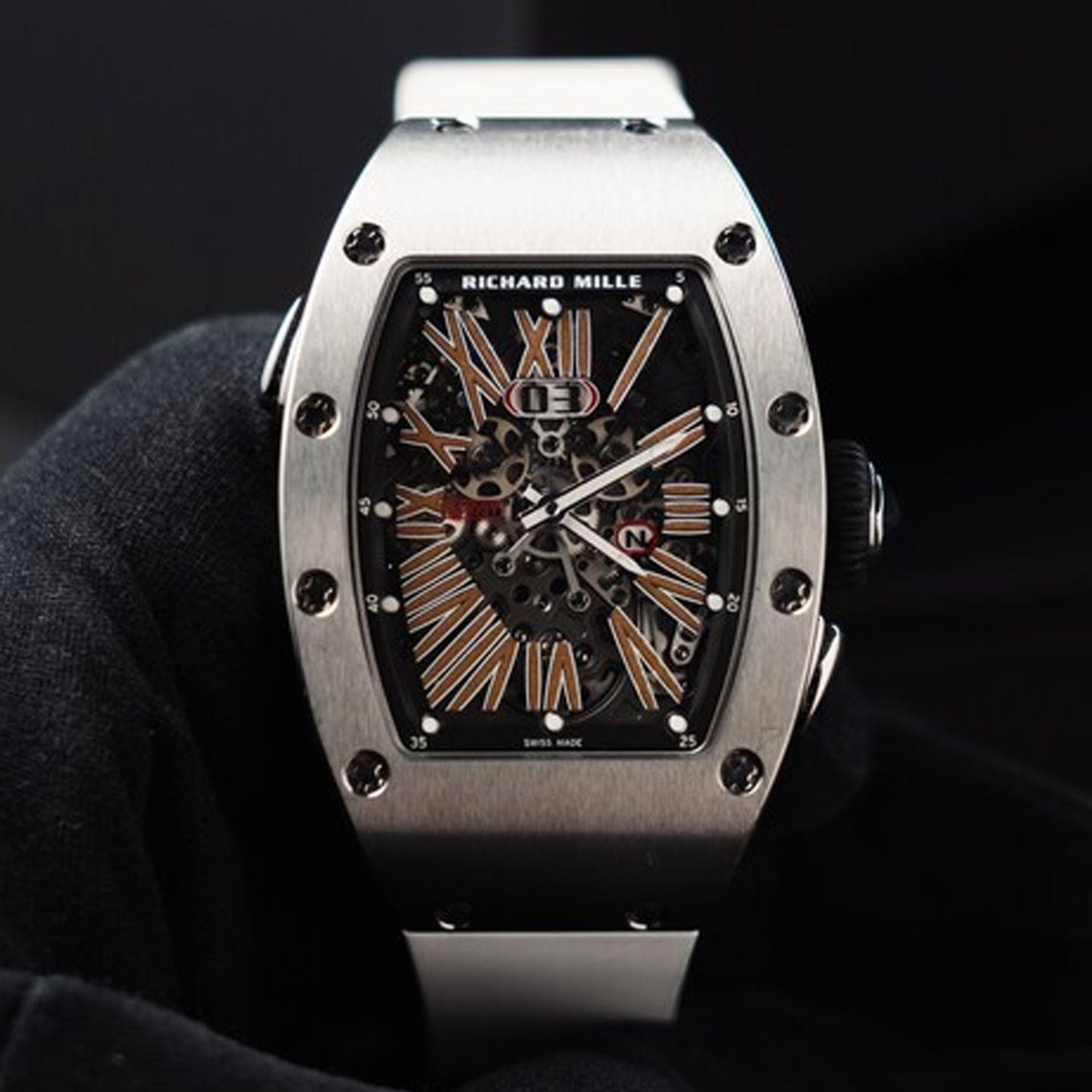 Richard Mille RM 037 RM037 (2018) - Transparent dial 53 mm Titanium case (1/6)