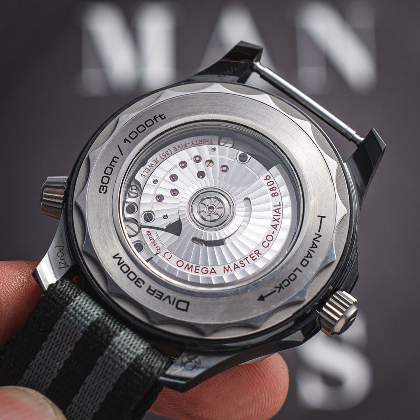 Omega Seamaster Diver 300 M 210.92.44.20.01.002 (2023) - Black dial 44 mm Ceramic case (7/8)