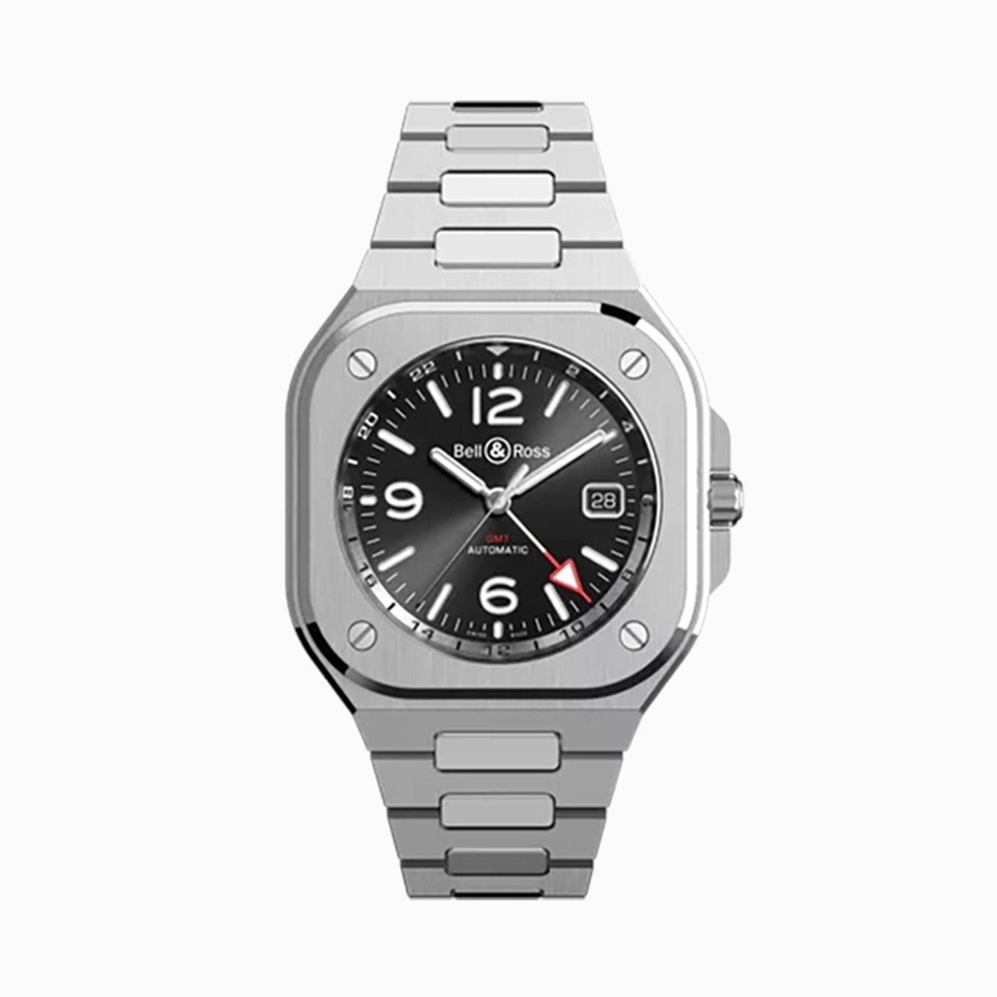 Bell & Ross BR 05 BR05G-BL-ST/SST (2025) - Black dial 42 mm Steel case (1/1)