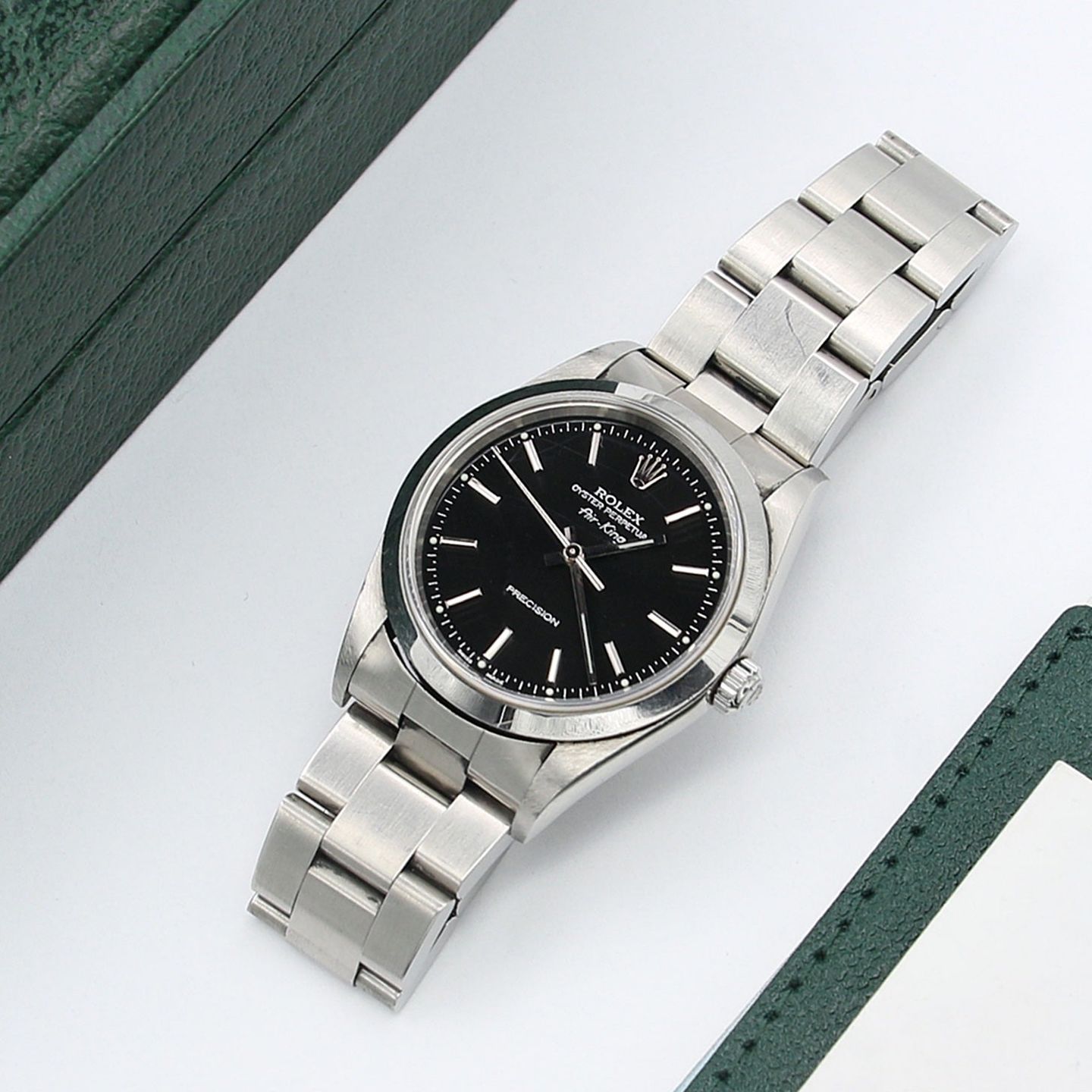 Rolex Air-King 14000 (Unknown (random serial)) - 34 mm Steel case (1/6)