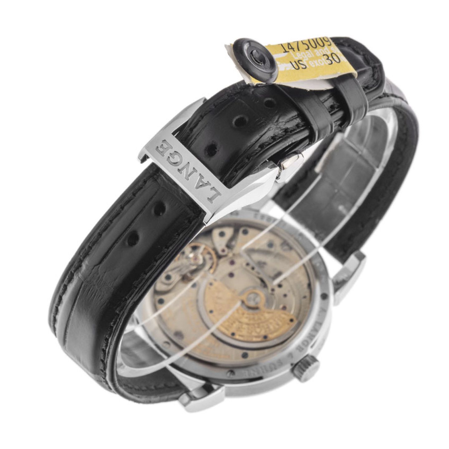 A. Lange & Söhne Langematik Perpetual 310.025 (Unknown (random serial)) - Silver dial 39 mm Platinum case (6/8)