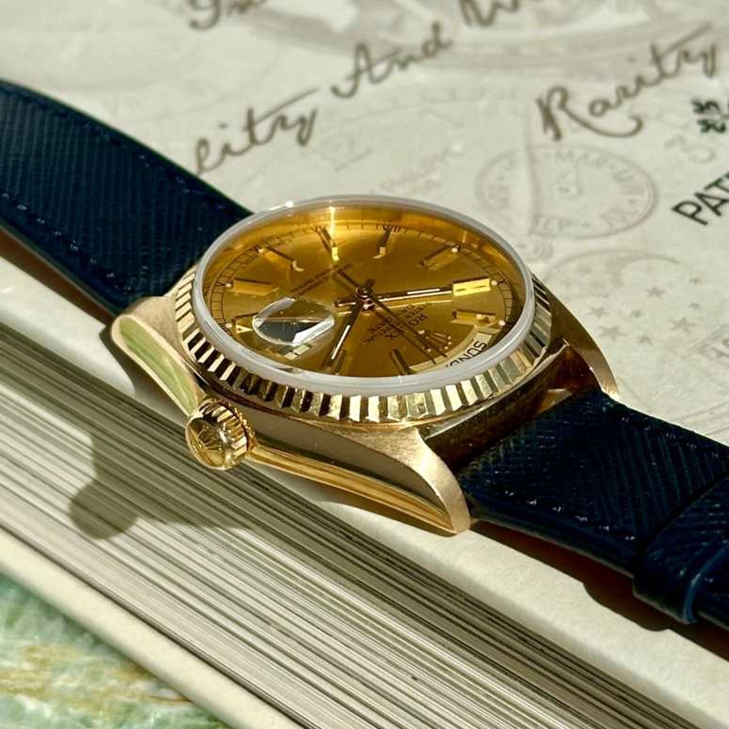 Rolex Day-Date 36 18038 (1978) - Goud wijzerplaat 36mm Geelgoud (7/8)