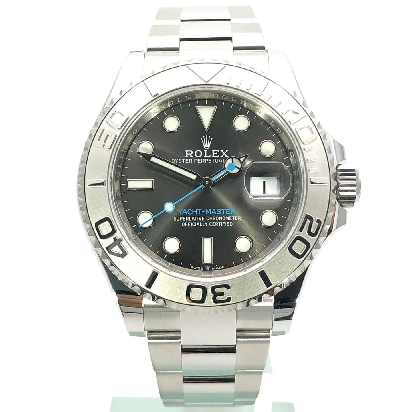 Rolex Yacht-Master 40 126622 (2024) - Grijs wijzerplaat 40mm Staal (1/7)