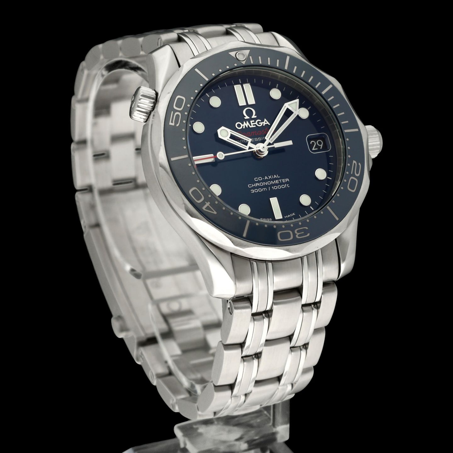 Omega Seamaster Diver 300 M 212.30.36.20.03.001 (2019) - Blue dial 36 mm Steel case (4/8)