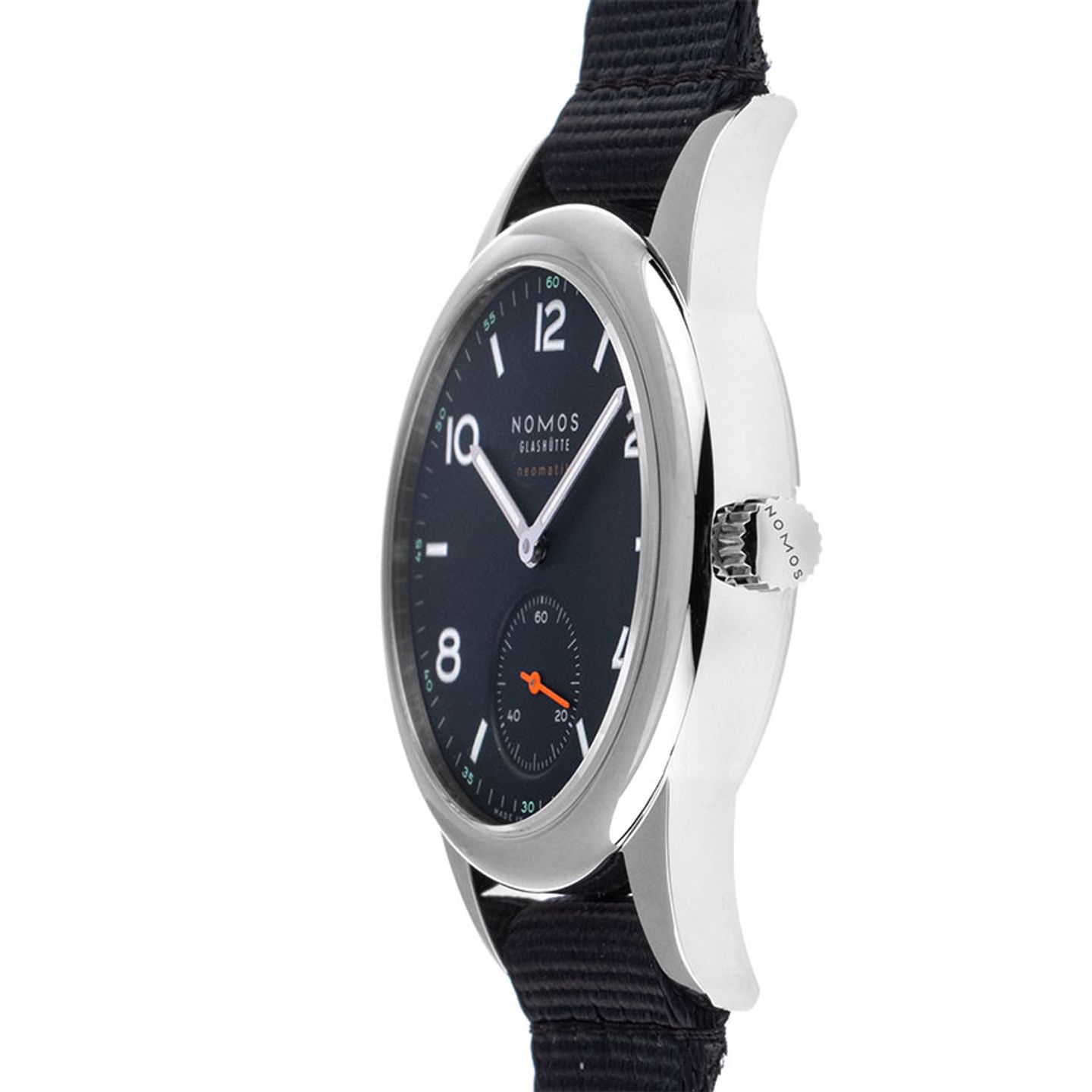 NOMOS Club Neomatik 741 (2026) - Blue dial 37 mm Steel case (4/7)