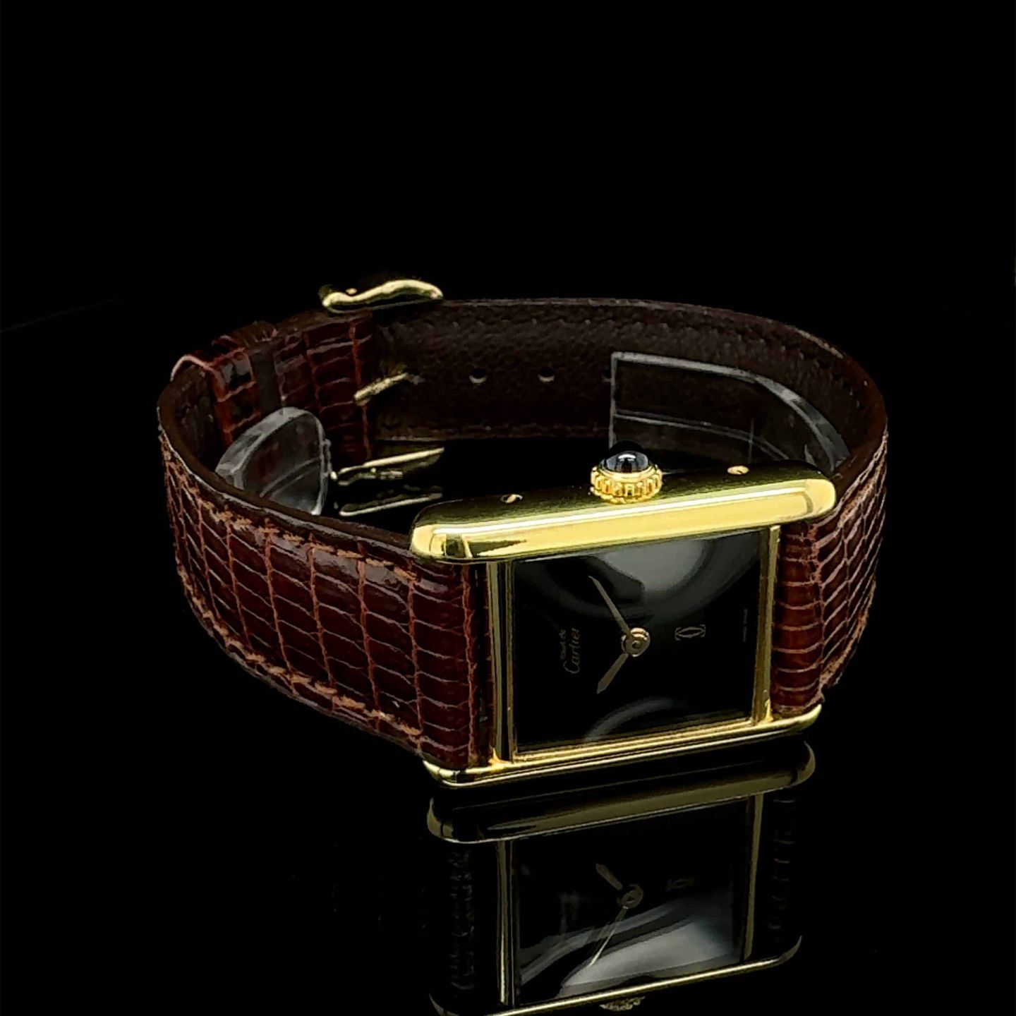 Unknown Unknown Cartier Tank Vermeil - (8/8)