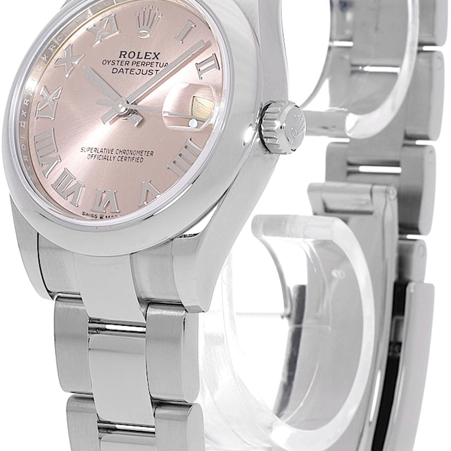 Rolex Datejust 31 278240 (2026) - Roze wijzerplaat 31mm Staal (3/5)