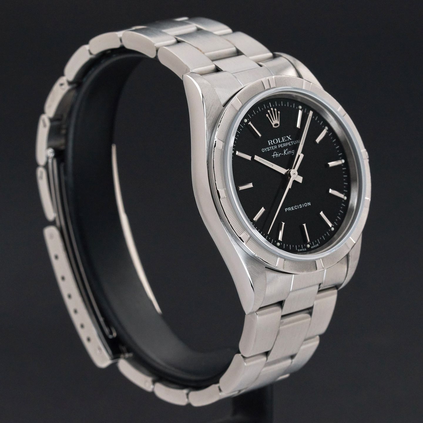 Rolex Air-King 14010 (1999) - 34mm Staal (5/8)