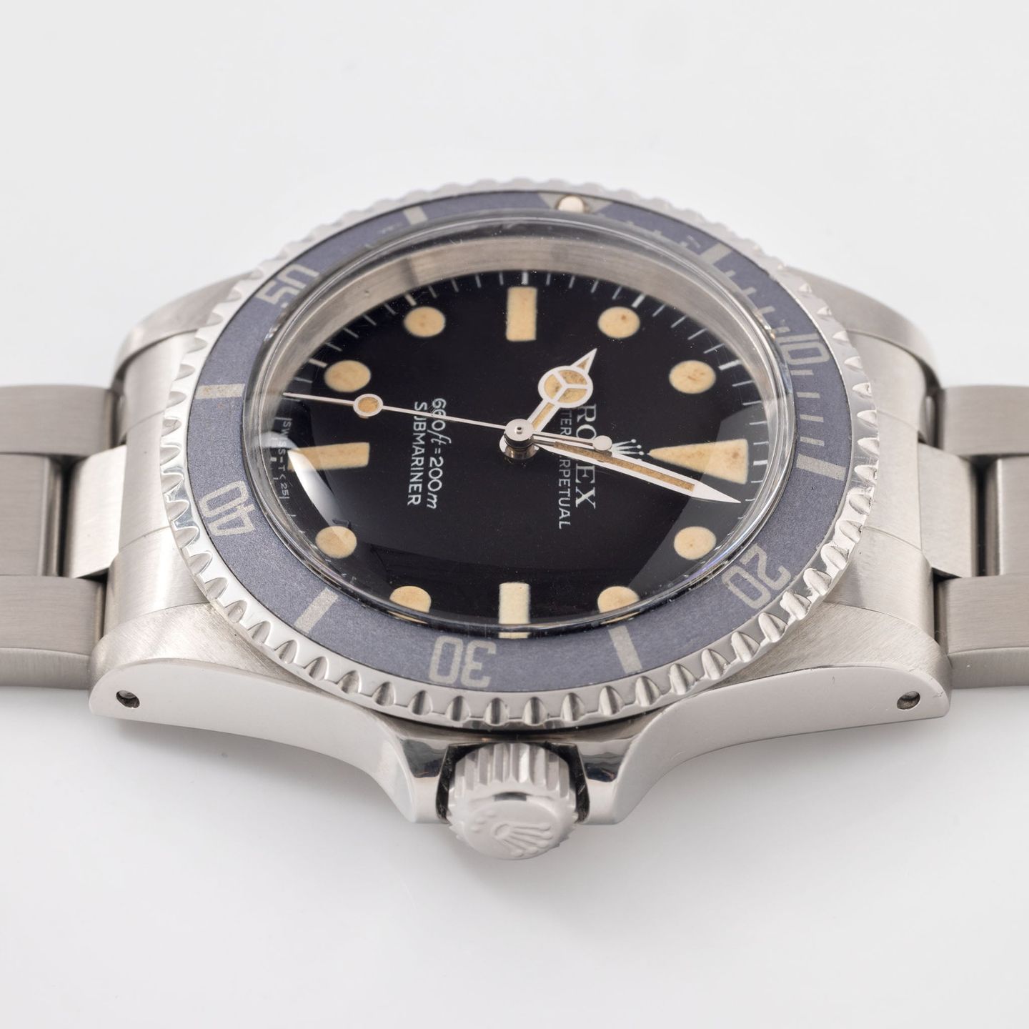 Rolex Submariner No Date 5513 (1978) - Zwart wijzerplaat 40mm Staal (5/7)