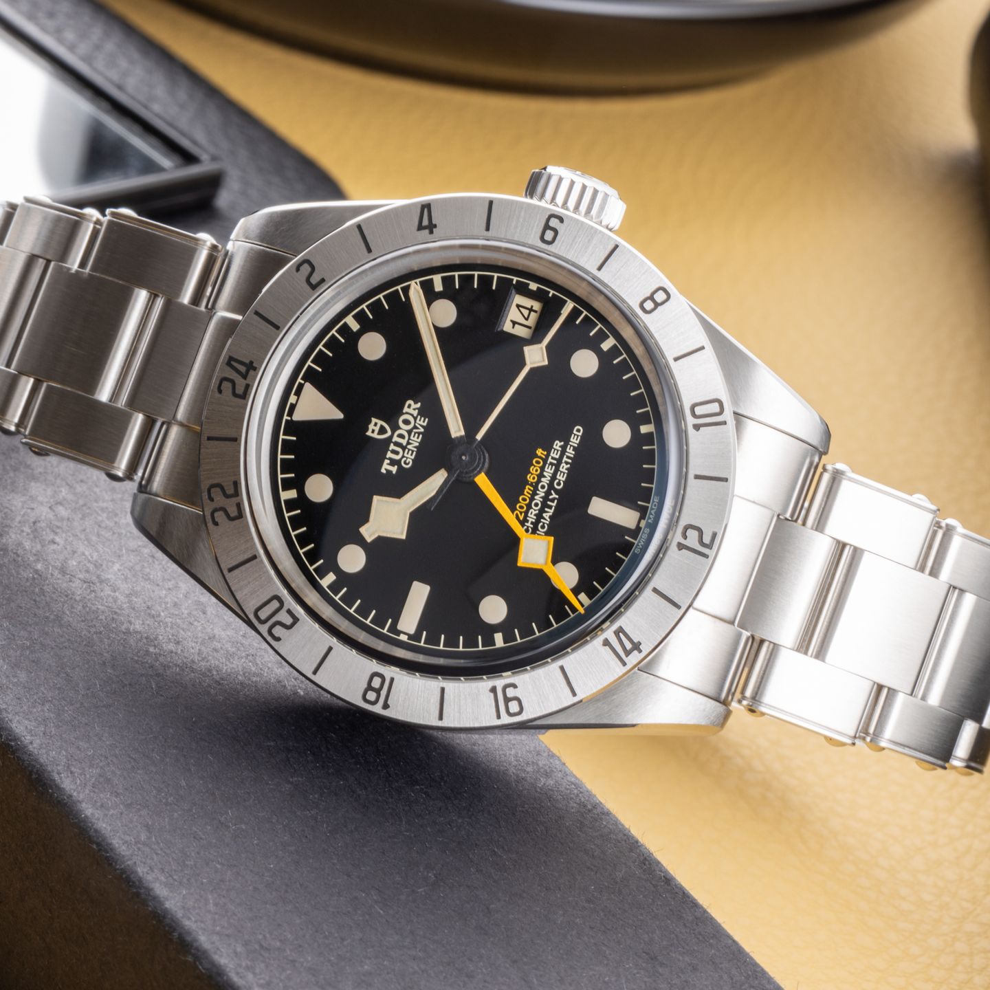 Tudor Black Bay 79470 (Onbekend (willekeurig serienummer)) - Zwart wijzerplaat 39mm Staal (2/8)