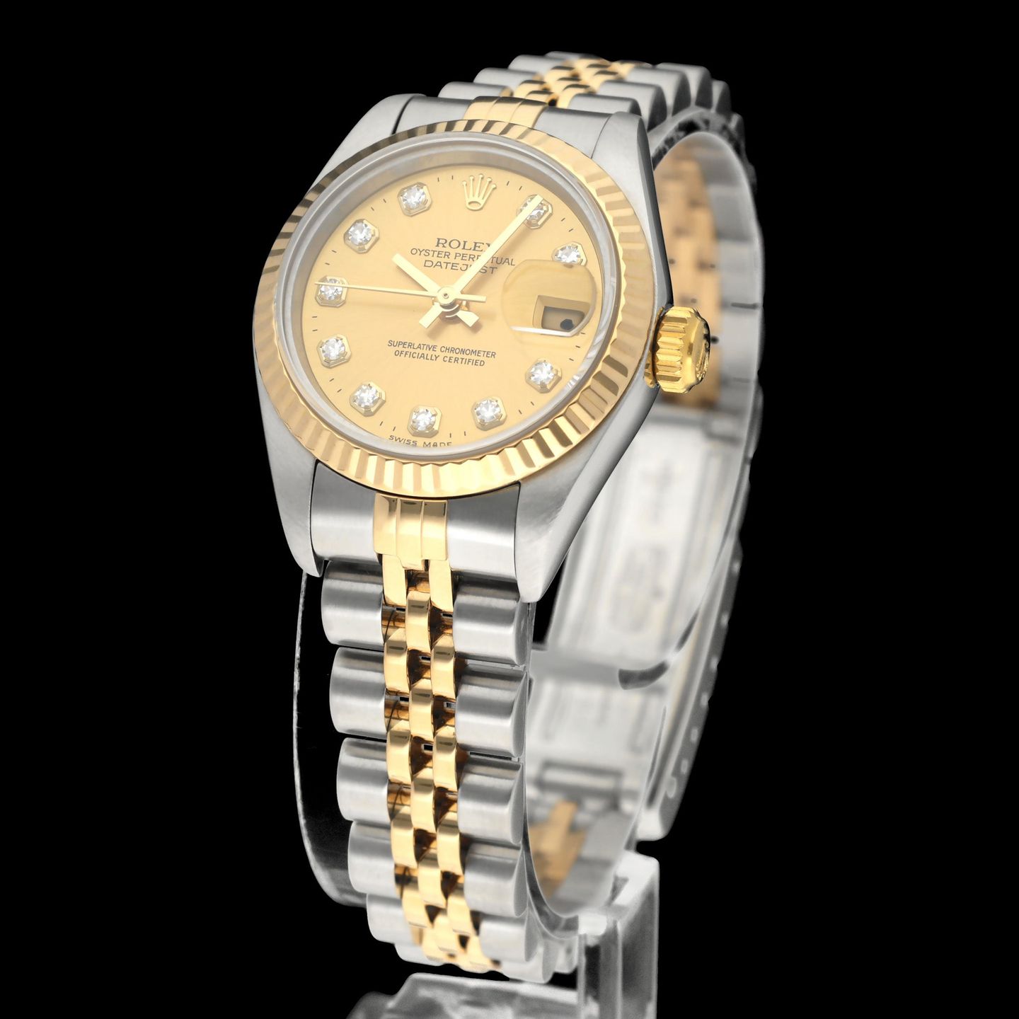 Rolex Lady-Datejust 79173G (2002) - 26 mm Gold/Steel case (2/7)