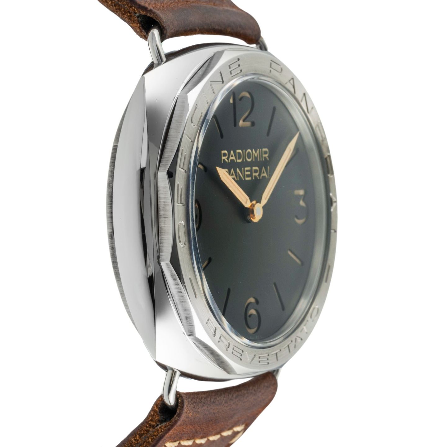 Panerai Special Editions PAM00685 (Onbekend (willekeurig serienummer)) - Zwart wijzerplaat 47mm Staal (7/8)