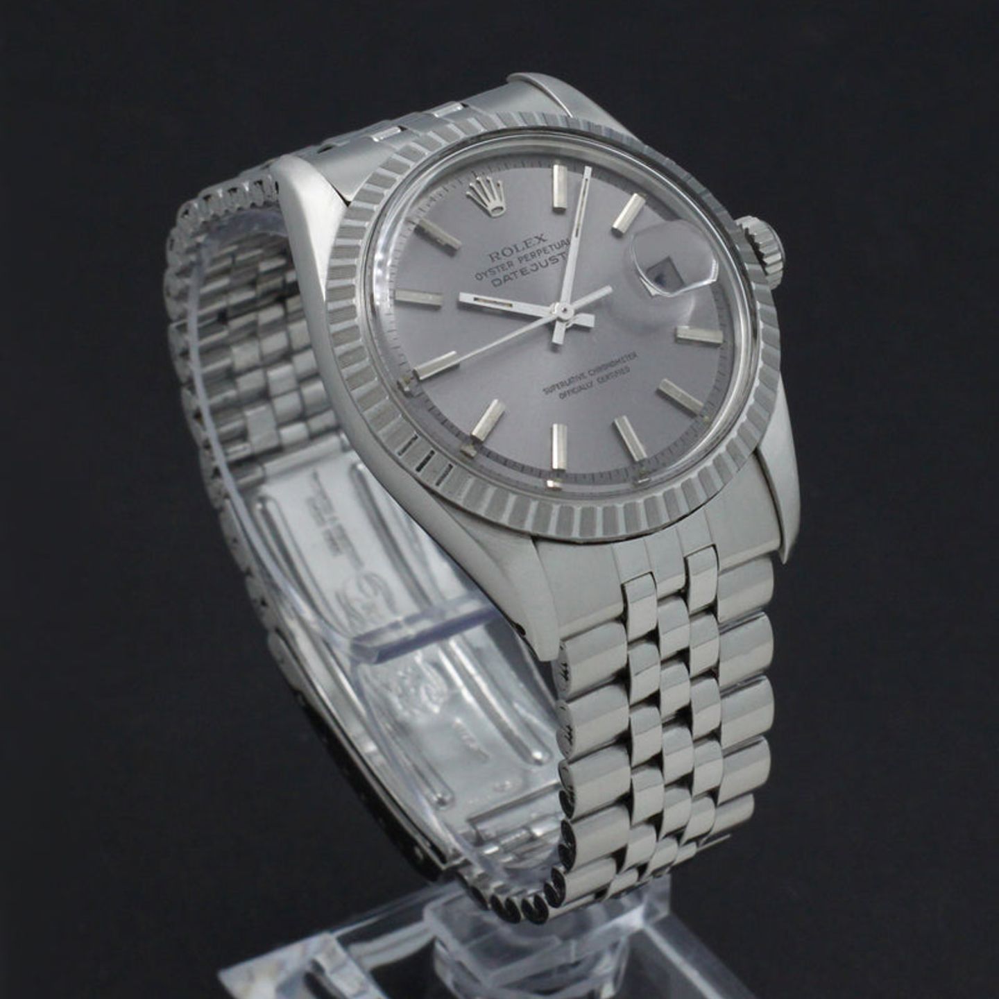 Rolex Datejust 1603 (1965) - Paars wijzerplaat 36mm Staal (8/14)