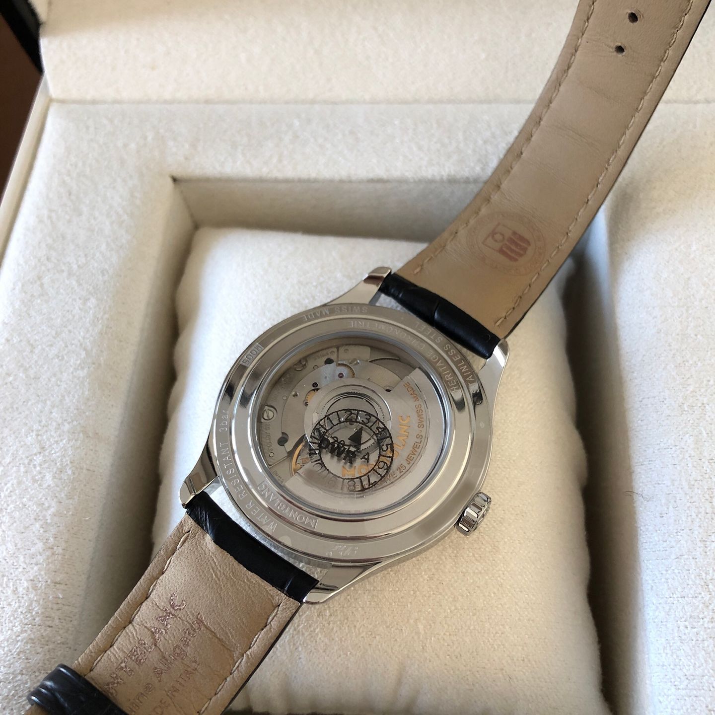 Montblanc Heritage Chronométrie 112520 (2022) - Silver dial 38 mm Steel case (7/8)
