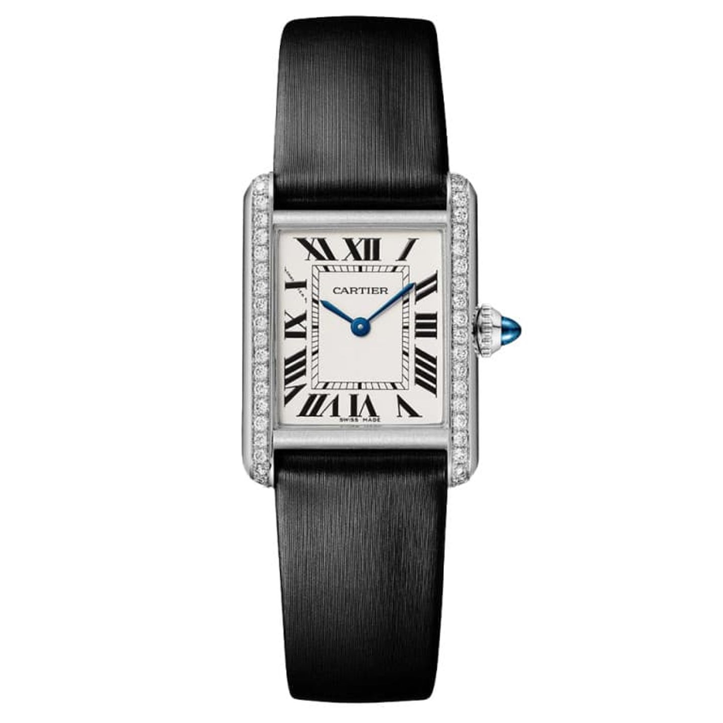 Cartier Tank W4TA0016 (2024) - Zilver wijzerplaat 22mm Staal (1/1)