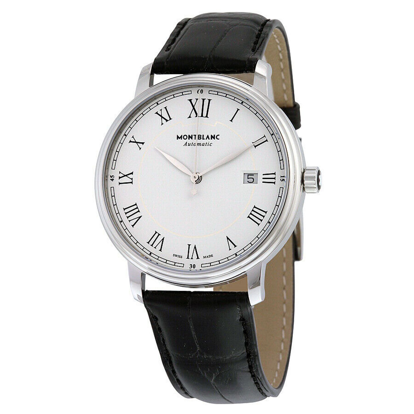 Montblanc Tradition 112609 (2022) - White dial 40 mm Steel case (1/1)