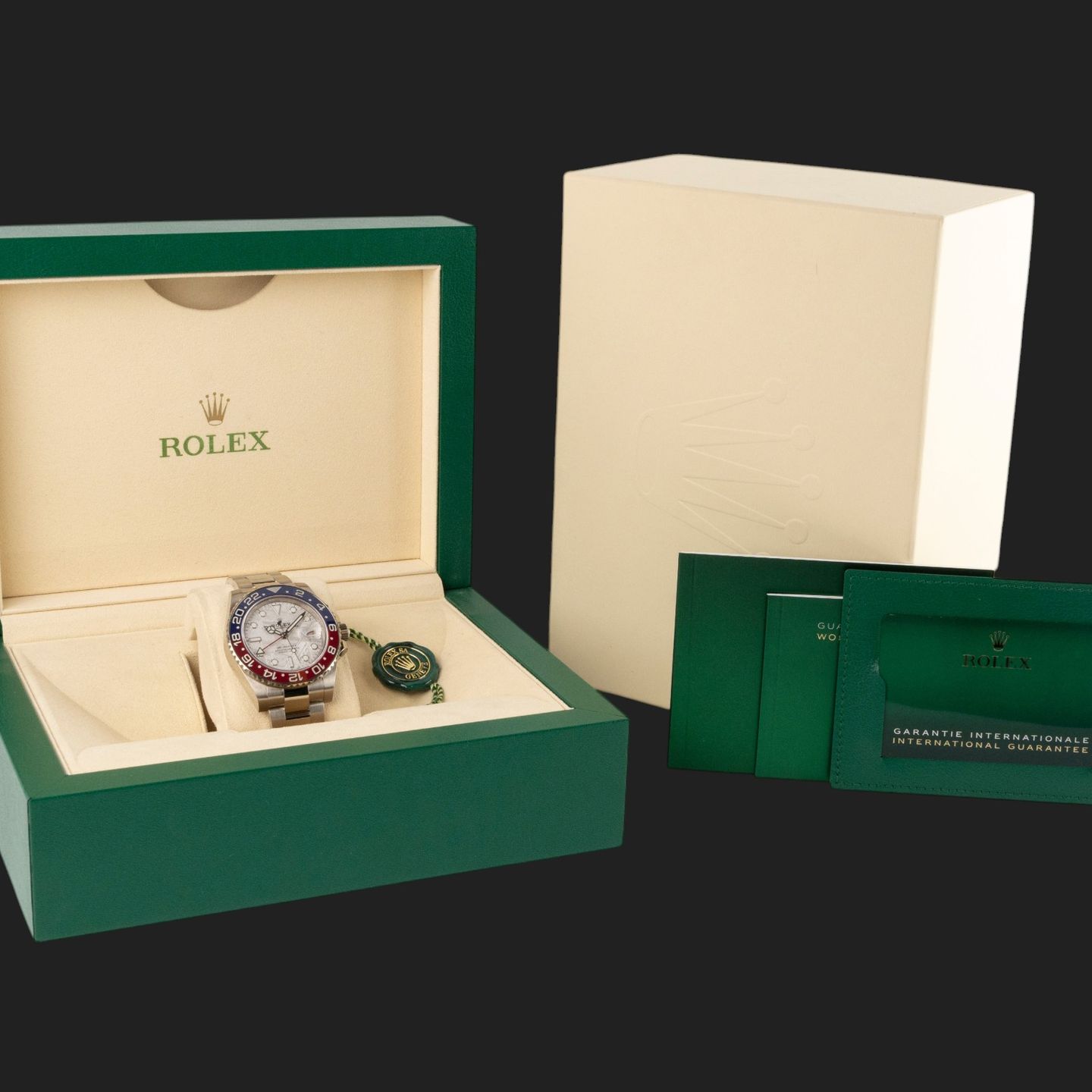 Rolex GMT-Master II 126719BLRO (2021) - Silver dial 40 mm White Gold case (8/8)