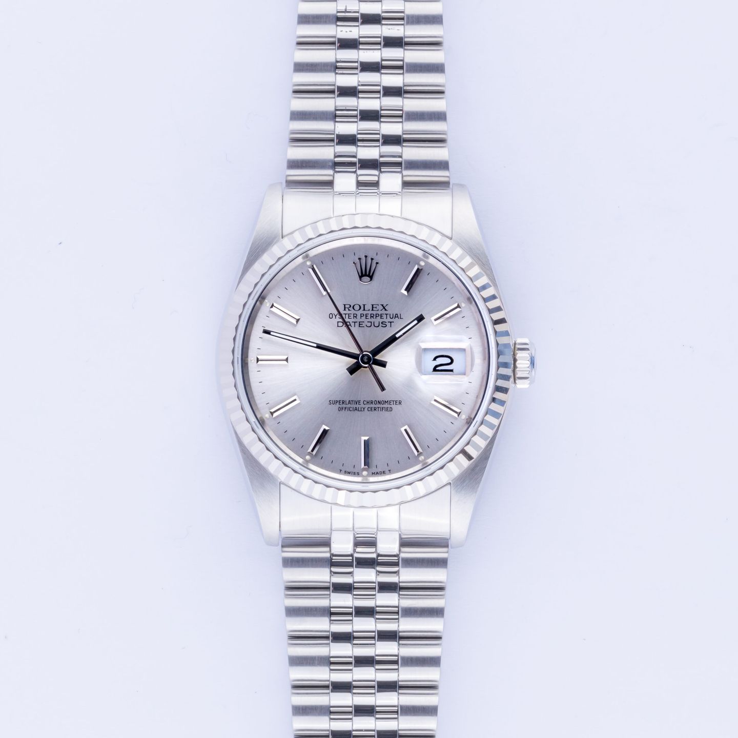 Rolex Datejust 36 16234 (1989) - 36mm Staal (3/8)