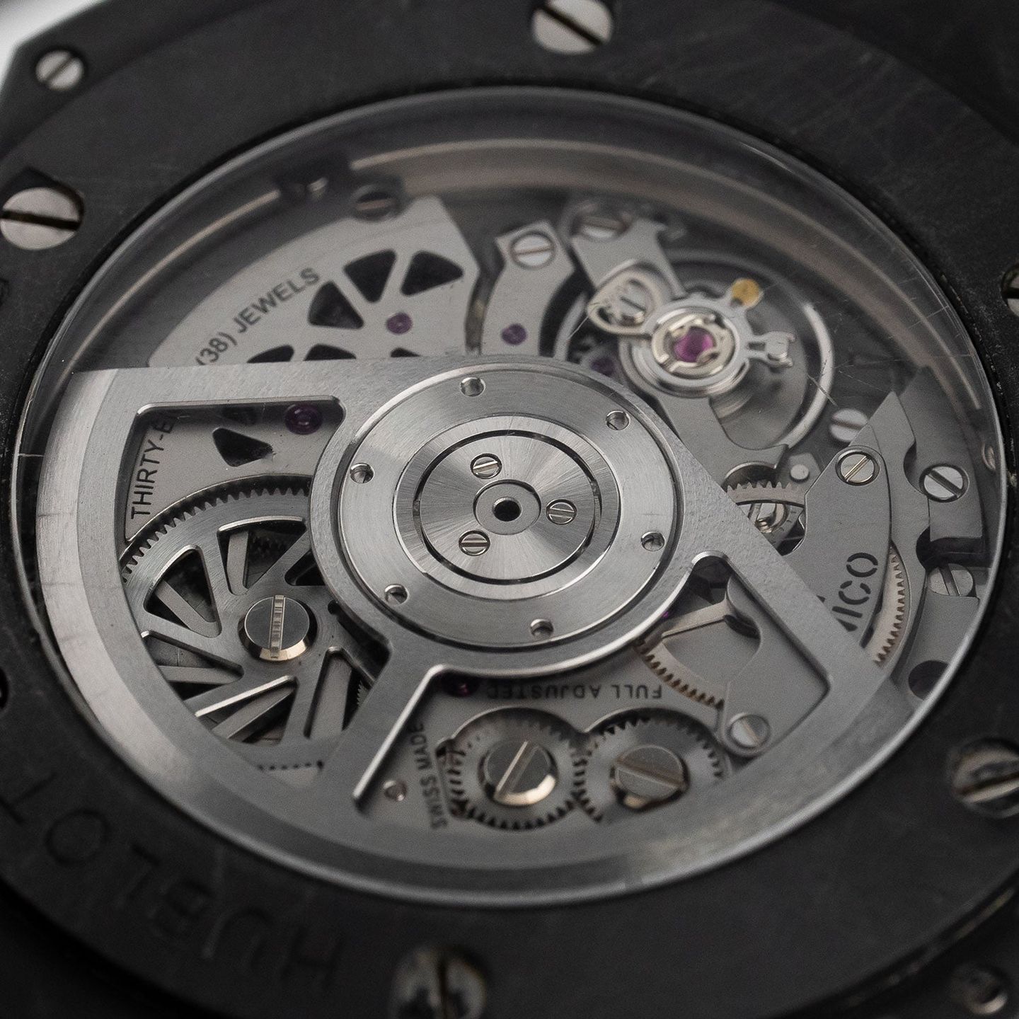 Hublot Big Bang Unico 411.CI.1170.RX (2018) - Transparent dial 45 mm Ceramic case (5/6)