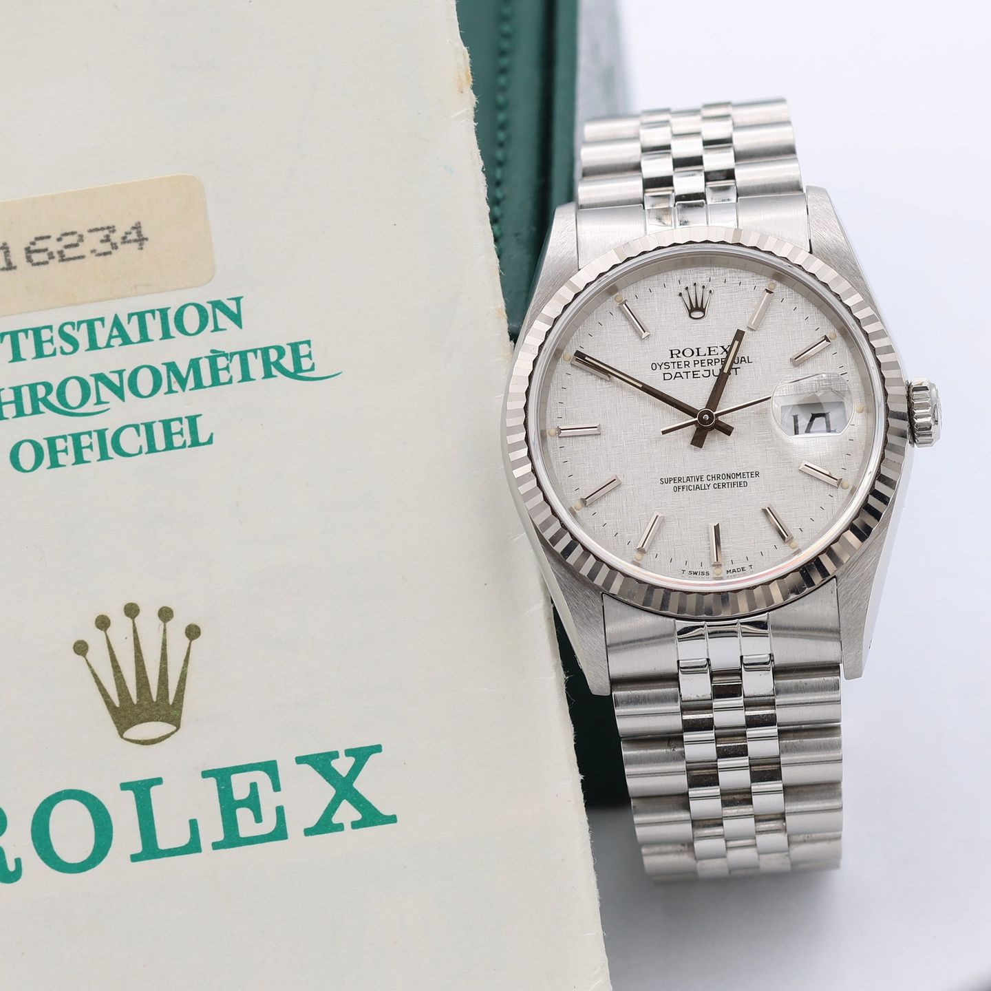 Rolex Datejust 36 16234 (Unknown (random serial)) - 36 mm Steel case (4/8)