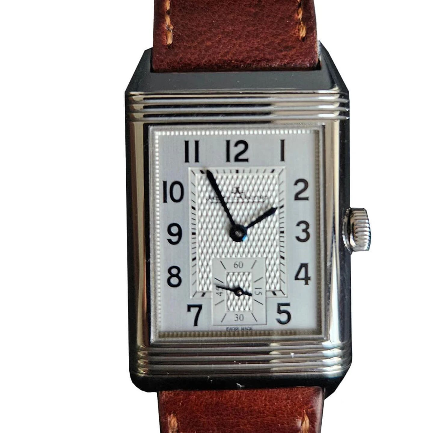 Jaeger-LeCoultre Reverso Duoface Q2458422 (2024) - Silver dial 26 mm Steel case (1/2)