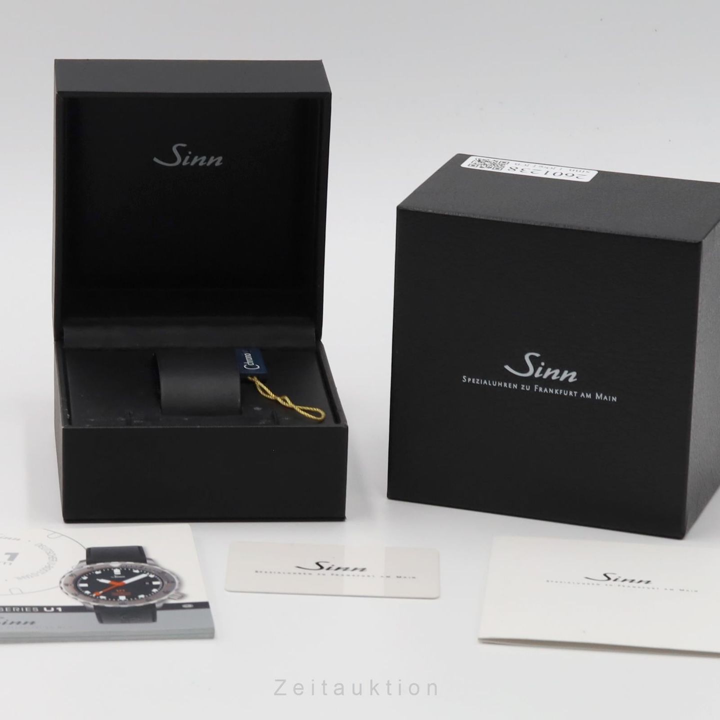 Sinn U1 1010.023 (Onbekend (willekeurig serienummer)) - Zwart wijzerplaat 44mm Staal (7/8)