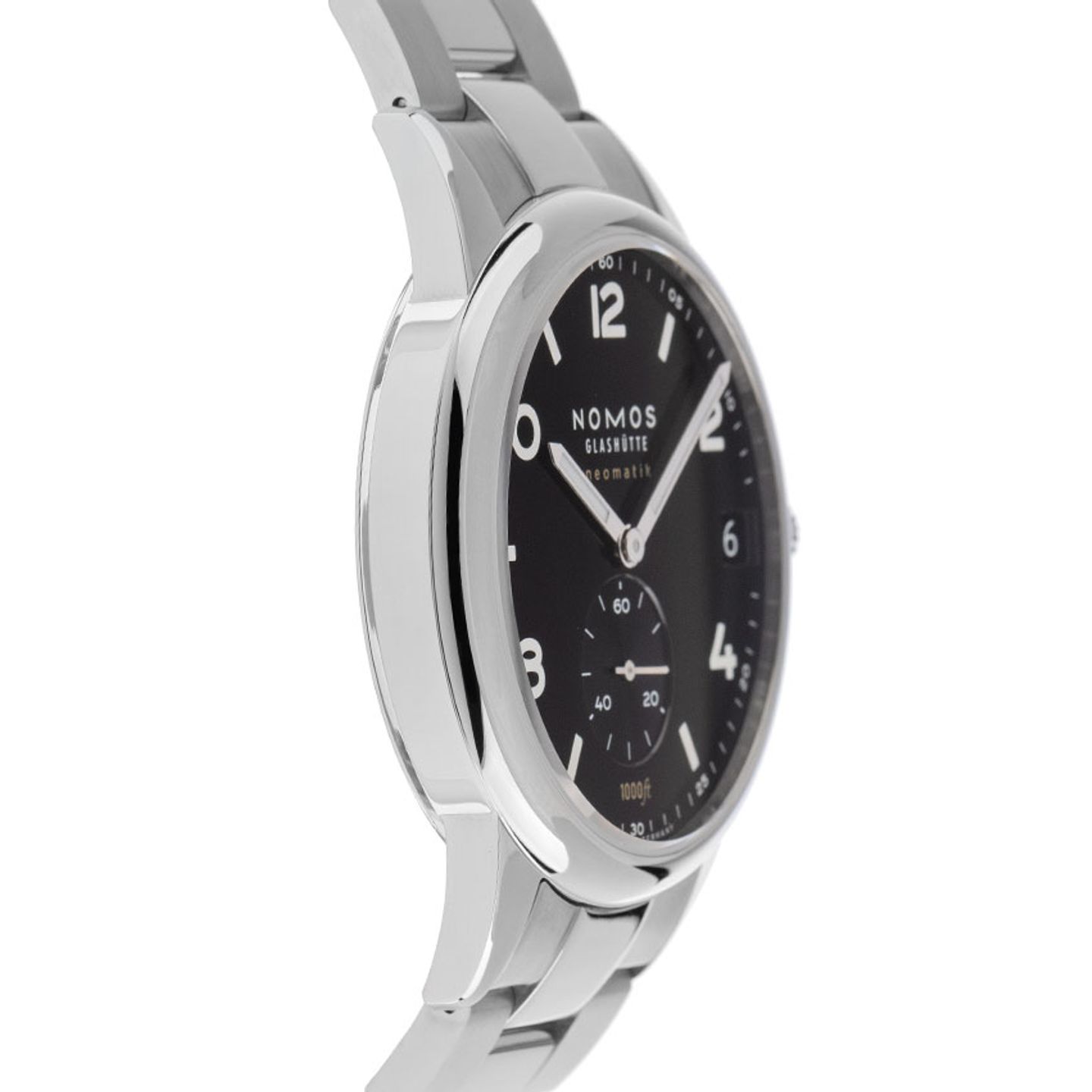 NOMOS Club Neomatik 781 (2026) - Zwart wijzerplaat 42mm Staal (5/7)