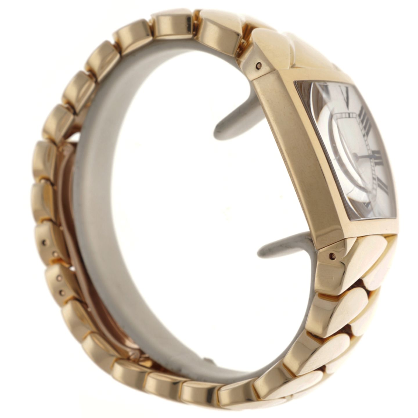 Cartier La Dona de Cartier 2836 (Onbekend (willekeurig serienummer)) - Zilver wijzerplaat 28mm Geelgoud (4/5)