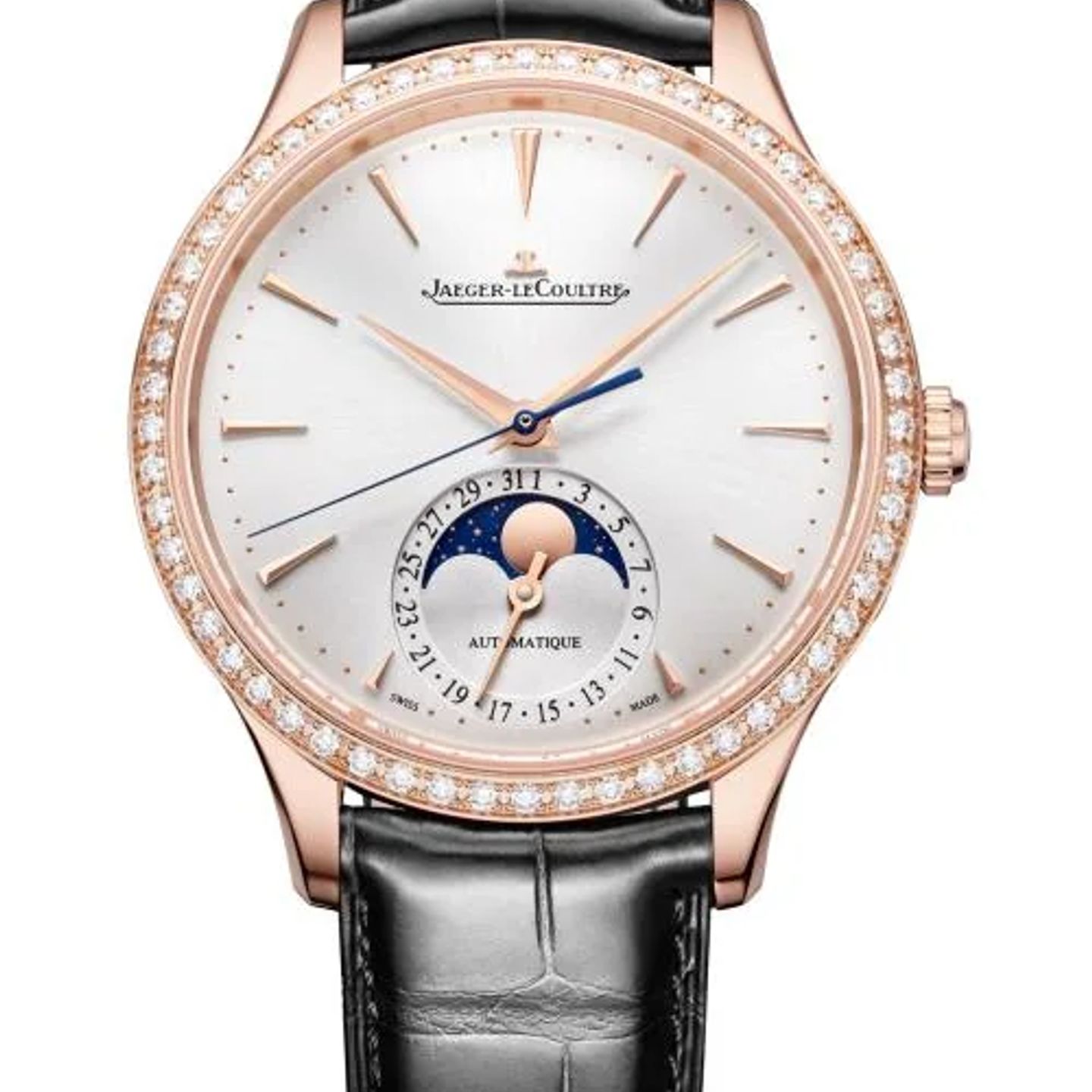 Jaeger-LeCoultre Master Ultra Thin Moon Q1242502 (2026) - Grey dial 36 mm Rose Gold case (1/1)