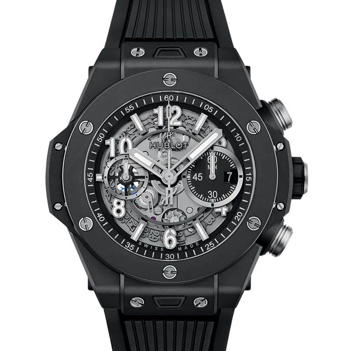 Hublot Big Bang Unico 421.CI.1170.RX (2024) - Transparant wijzerplaat 44mm Keramiek (2/3)