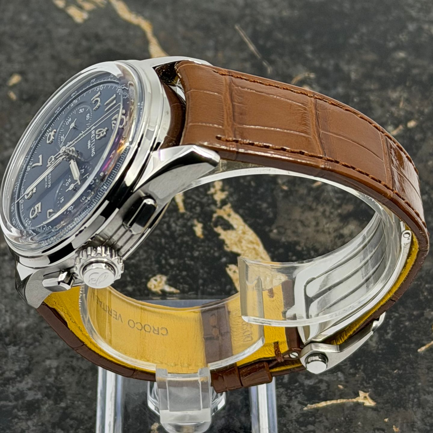 Breitling Duograph AB1510171C1P1 (2026) - Blue dial 42 mm Steel case (5/8)