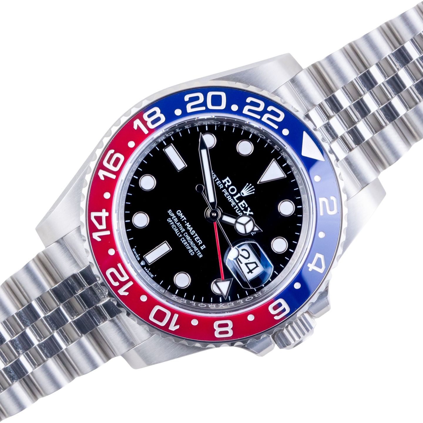 Rolex GMT-Master II 126710BLRO (2025) - Zwart wijzerplaat 40mm Staal (1/8)