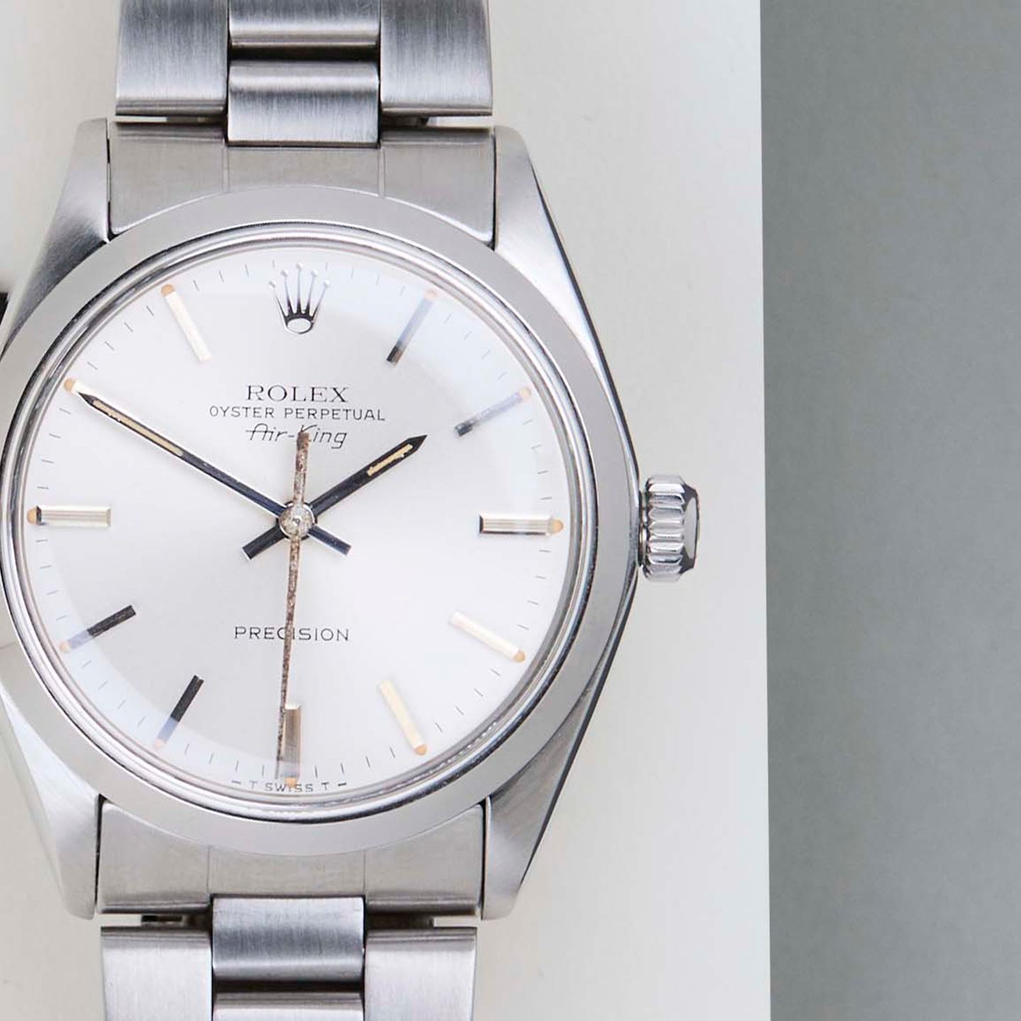 Rolex Air-King 5500 - (5/8)