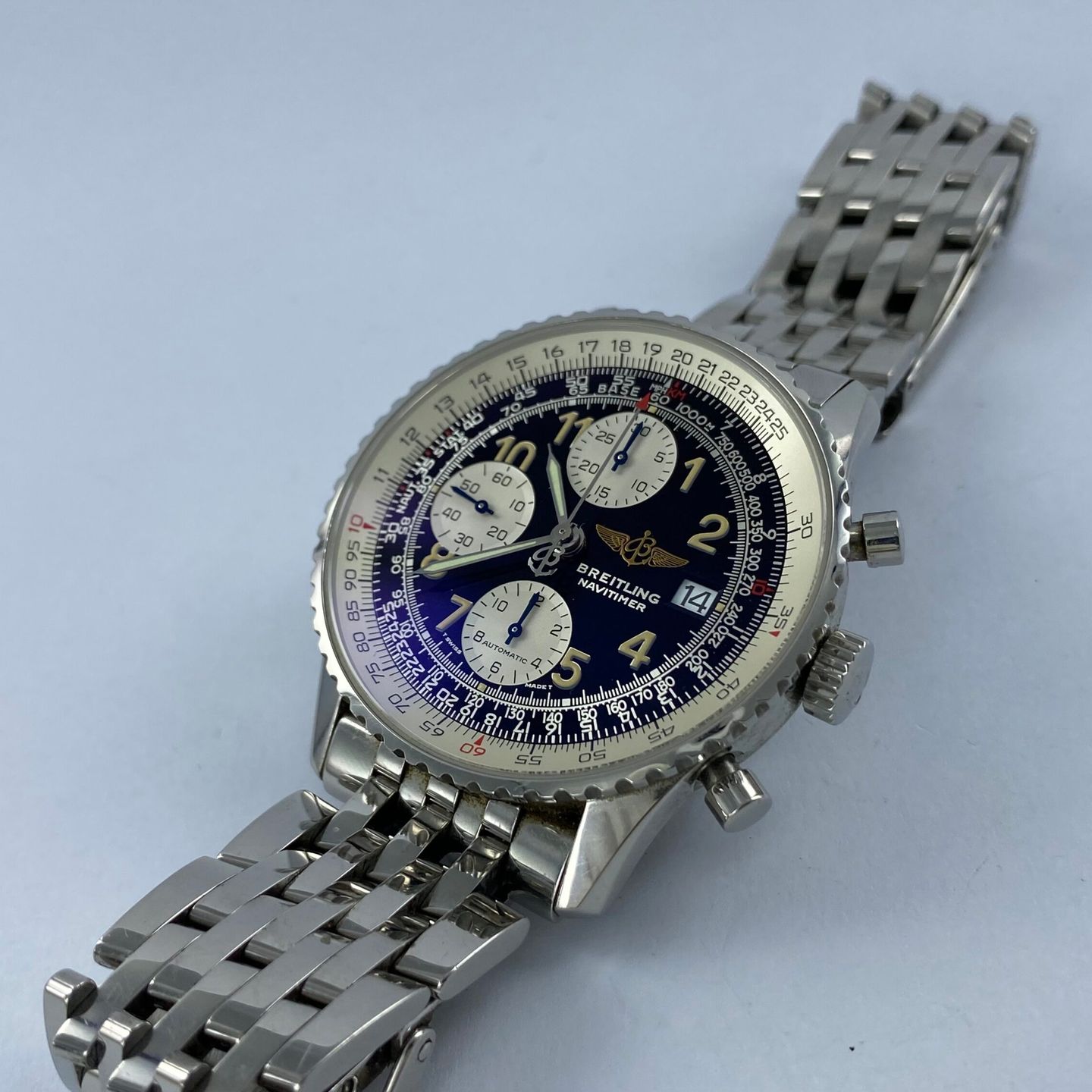 Breitling Old Navitimer A13022 (Unknown (random serial)) - 41 mm Steel case (4/5)