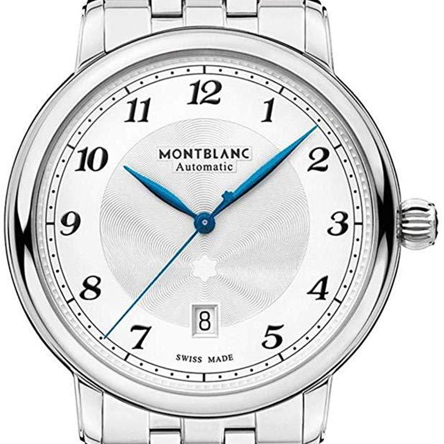 Montblanc Star 117324 (2022) - Silver dial 42 mm Steel case (1/1)