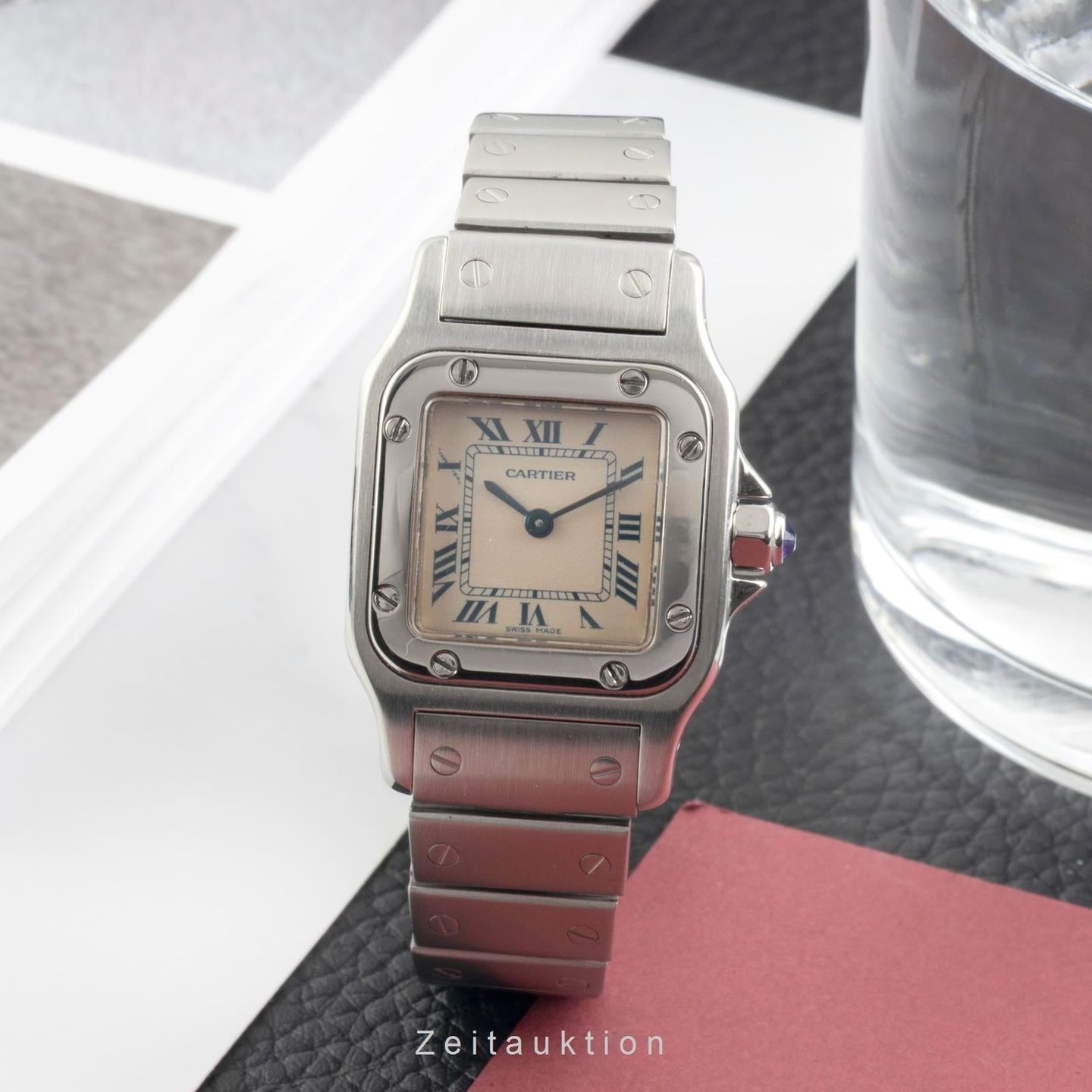 Cartier Santos Galbée W20017D6 - (3/8)