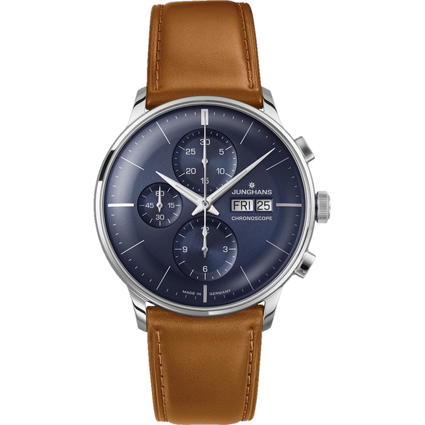 Junghans Meister Chronoscope 27/4526.03 (2026) - Blue dial 41 mm Steel case (1/1)