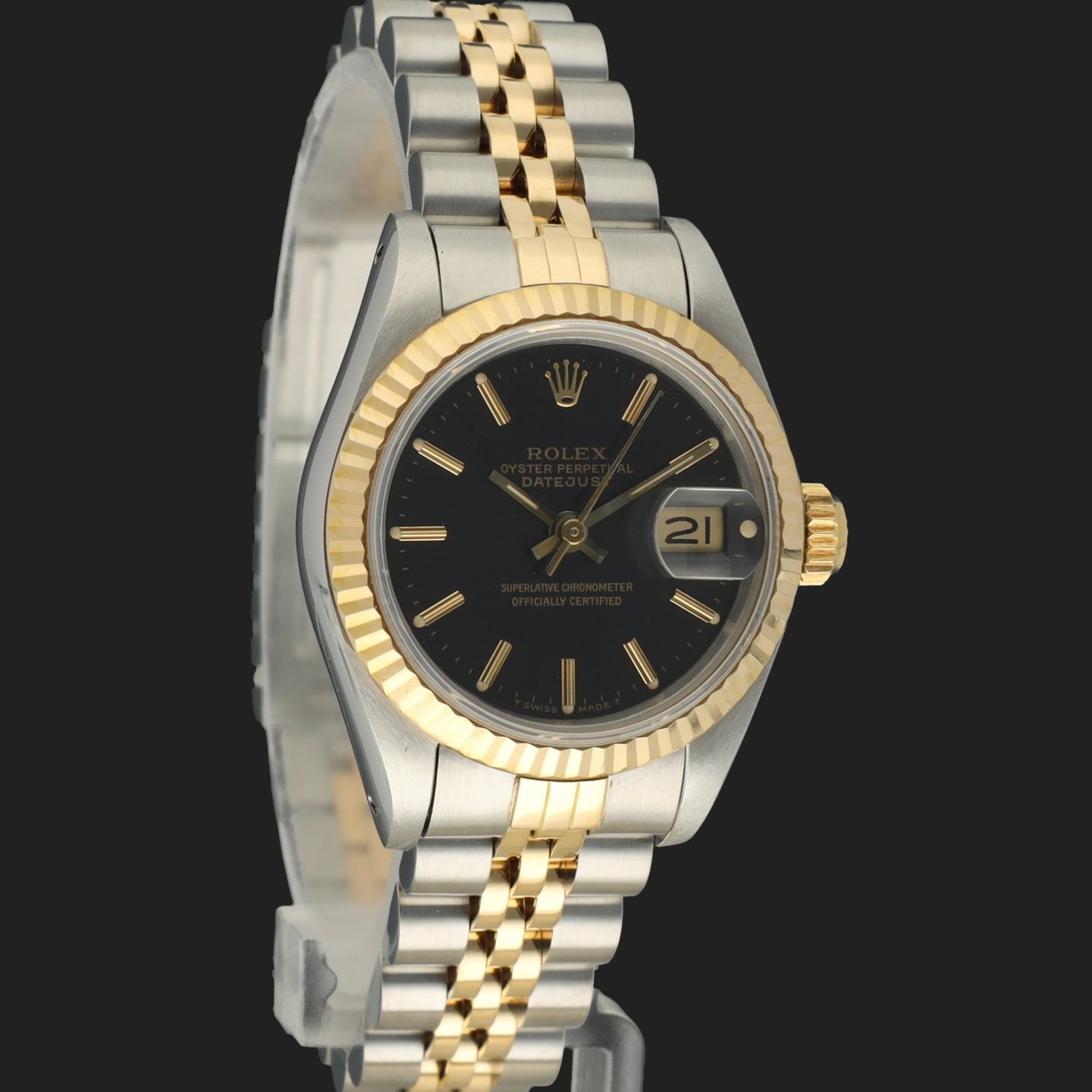 Rolex Lady-Datejust 69173 (1989) - 26 mm Gold/Steel case (4/8)